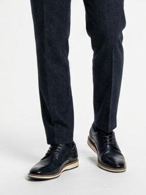 Mofri OPTIM Black Derby Shoes Goth Academia Formal Low Top Size 9.5